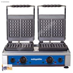 Öztiryakiler WKM 25 02 Waffle Makinesi, Çift Kullanım Alanlı