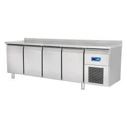 Öztiryakiler 4 Inox Kapılı Yatay Tip Derin Dondurucu, Tag 470 Lmv, 304 Kalite - 1