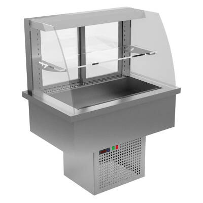 Öztiryakiler Ankastre Mini Self Servis Soğuk Teşhir Dolabı, 120 Cm, ETA - 22C12 Model - 1