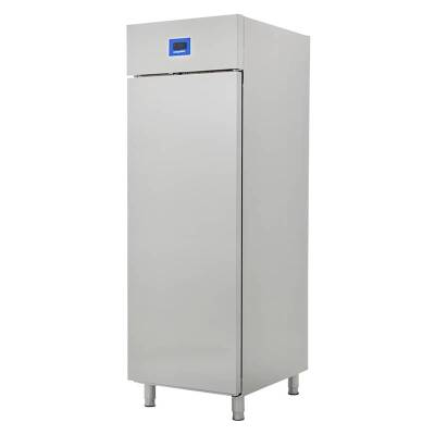 Öztiryakiler Tek Inox Kapılı Dik Tip Buzdolabı, Gn 600 NMV Model, 430 - 1